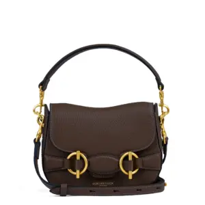 Fairfax & Favor Womens Connie Saddle Bag - Mahogany Leather