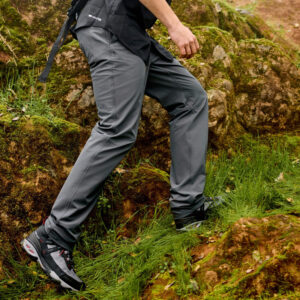 Ariat Mens Straight Fit/Tapered Leg Work/Hiking Trousers - Charcoal Long