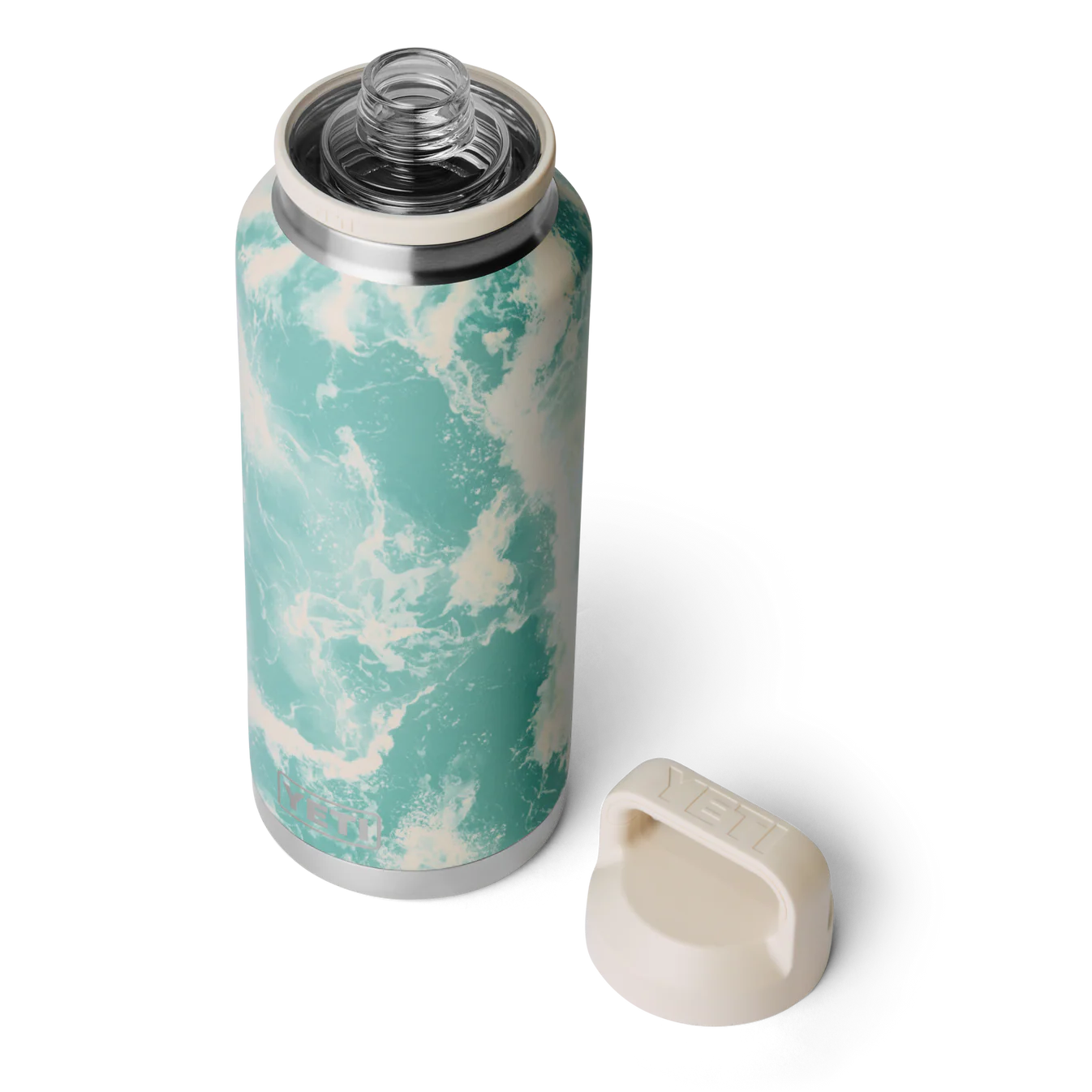 Yeti Rambler Bottle with Chug Cap 46oz - Sea View