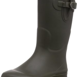 Aigle Woody pop Iso Neoprene Children's Wellington Boots - Kaki