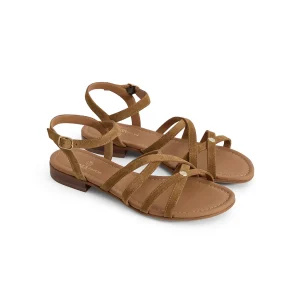 Fairfax & Favor Ladies St Ives Sandal - Tan