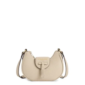 Fairfax & Favor Windsor Micro Leather Crossbody Bag - Stone