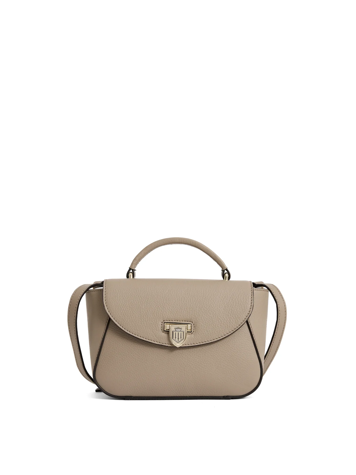 Fairfax & Favor Womens Mini Blenheim Bag - Stone Leather