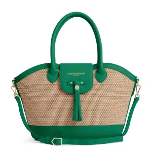 Fairfax & Favor Windsor Basket Bag - Clover