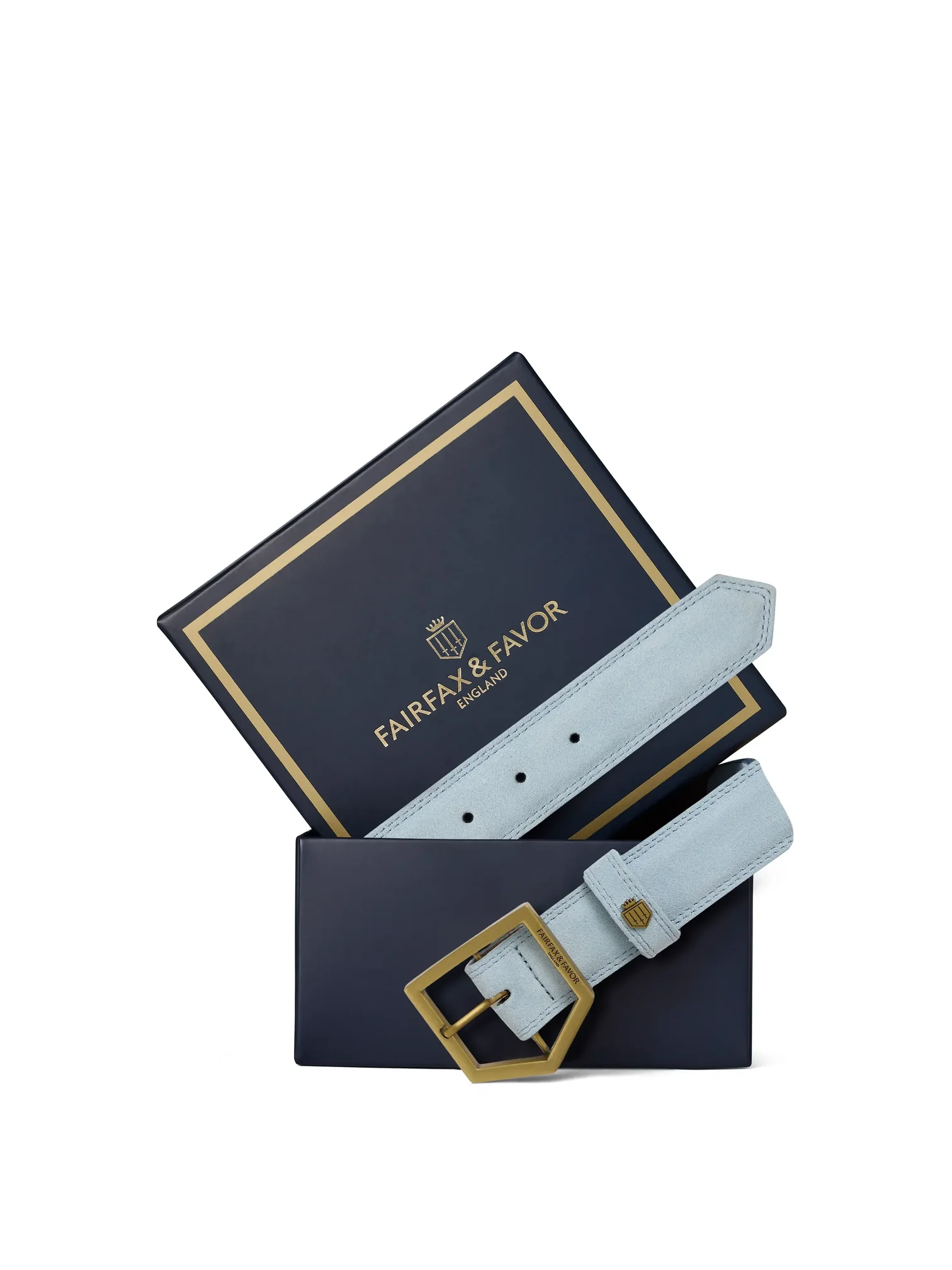 Fairfax & Favor Felbrigg Belt - Sky Blue
