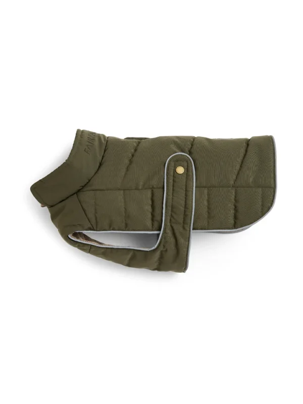 Fairfax & Favor Charlotte Dog Coat - Khaki