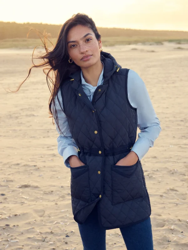 Fairfax & Favor Millie Navy Gilet