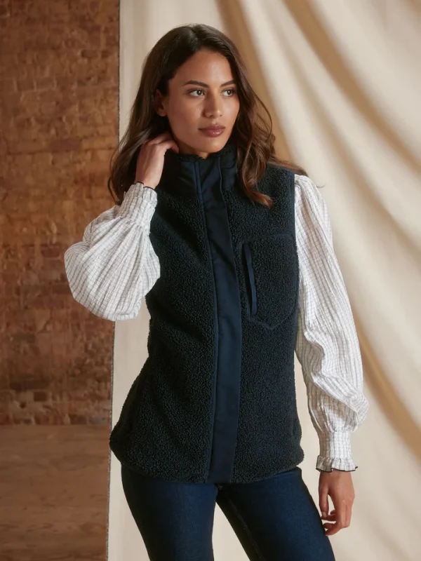 Fairfax & Favor Agnes Gilet - Navy