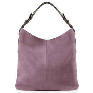 Fairfax and Favor Tetbury suede Bag - Heather