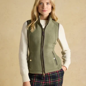 Joules Heritage Light Green Regular Fleece Gilet