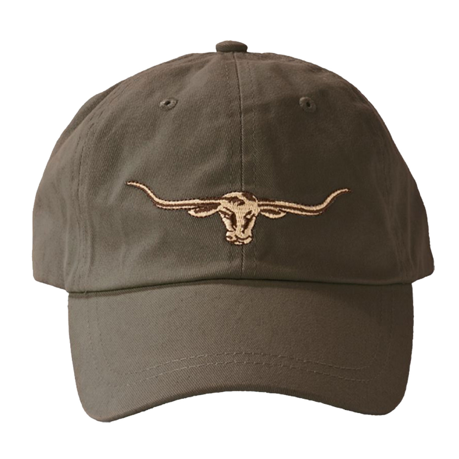 RM Williams Steer's Head Logo Cap - Silt – Hats By The Hundred