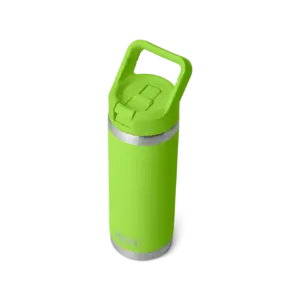 Yeti Rambler Bottle with Colour Matched Straw Cap 18oz - Venom
