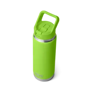 Yeti Rambler Bottle with Colour Matched Straw Cap 26oz - Venom