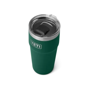 Yeti 20oz Rambler Stackable Cup with Magslider Lid - Black Forest Green