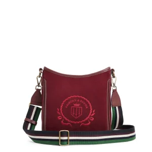 Fairfax and Favor Richmond Messenger bag - Ruby
