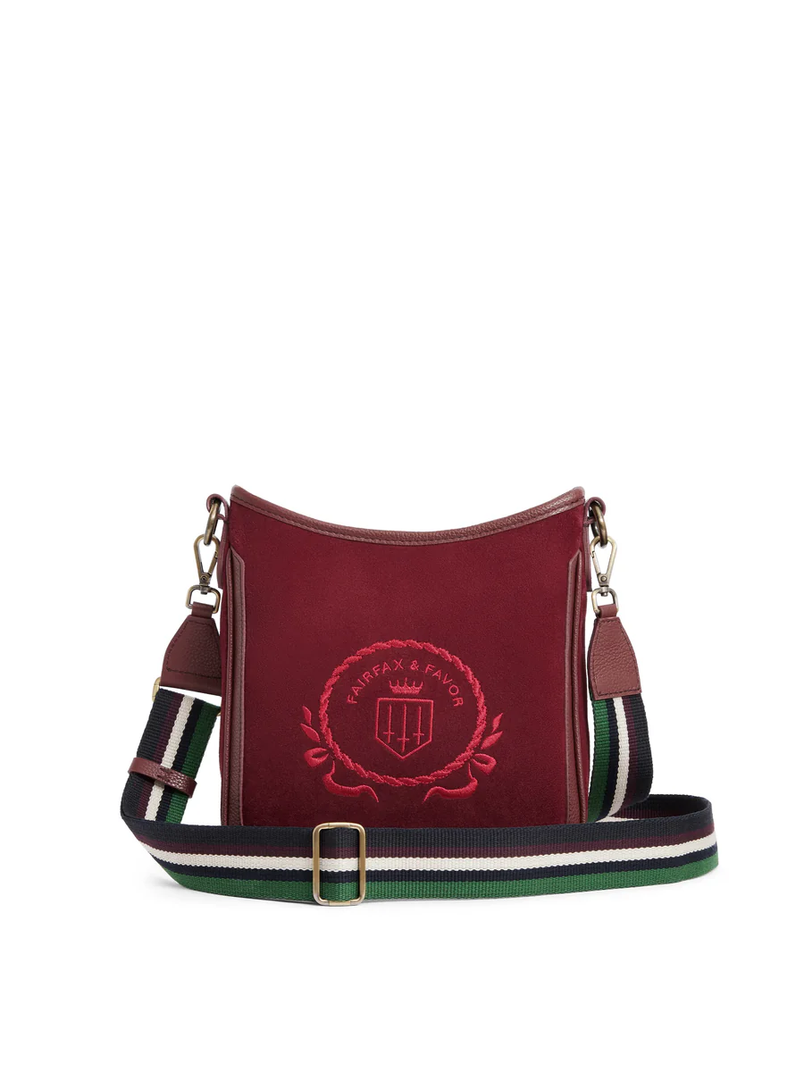 Fairfax and Favor Richmond Messenger bag - Ruby