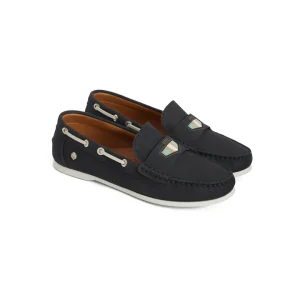 Fairfax and Favor Boston Deck Shoes Navy & Mint