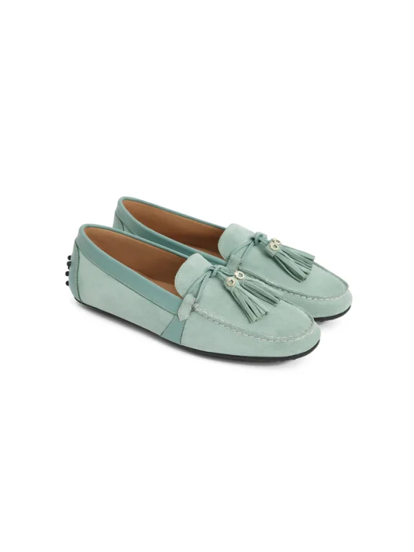 Fairfax and Favor Rutland Driving Shoe - Mint