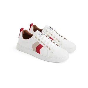 Fairfax and Favor Alexandra Trainers Cherry & Stone