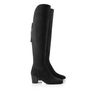 Fairfax & Favor Amira Heeled over the knee Boots - Black Regular Fit
