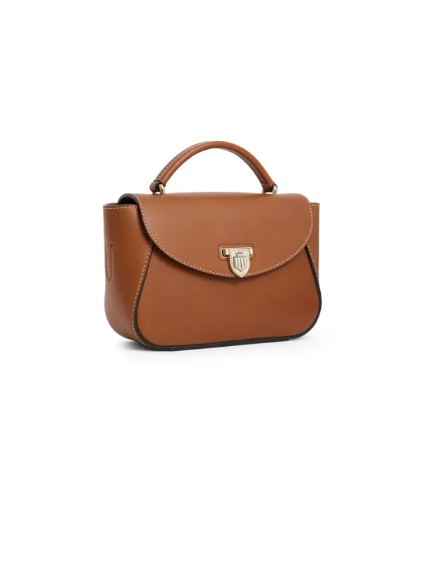 FairFax and Favor Blenheim Mini Tan Leather Crossbody Bag