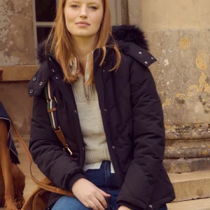 Fairfax and Favor Charlotte Jacket Short Black