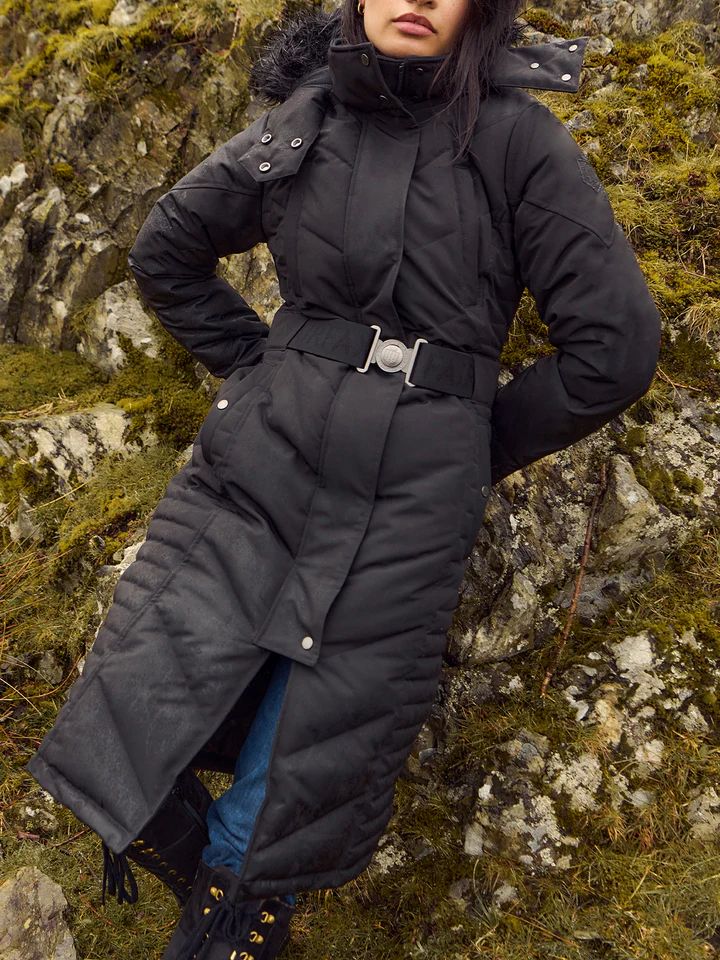 Fairfax and Favor Charlotte Jacket Long Black