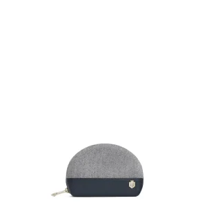 Fairfax and Favor Chiltern Coin Purse - Denim suede