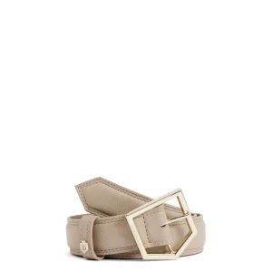 Fairfax and Favor Felbrigg Leather Belt - Stone