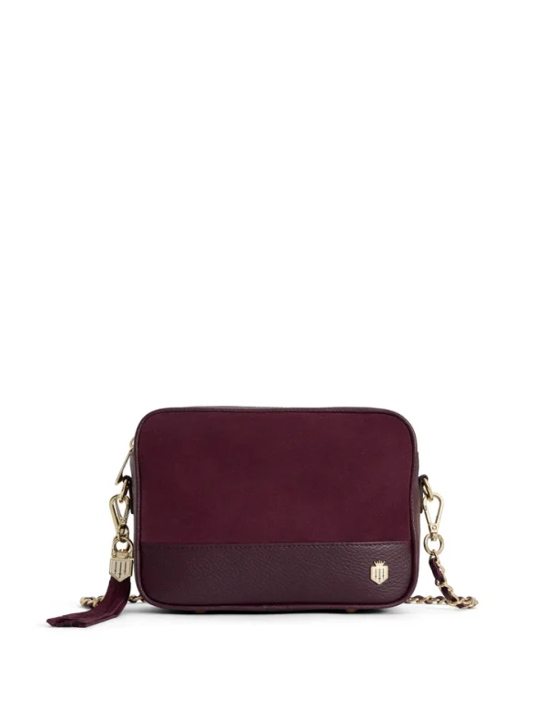 Fairfax and Favor Stockist Exclusive Finsbury Bag - Elderberry