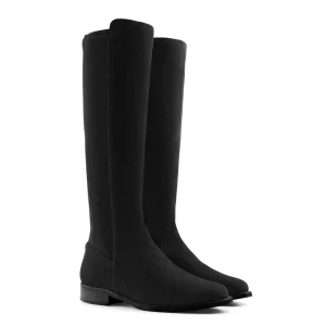 Fairfax & Favor Belgravia Flat Knee High Boots -Black