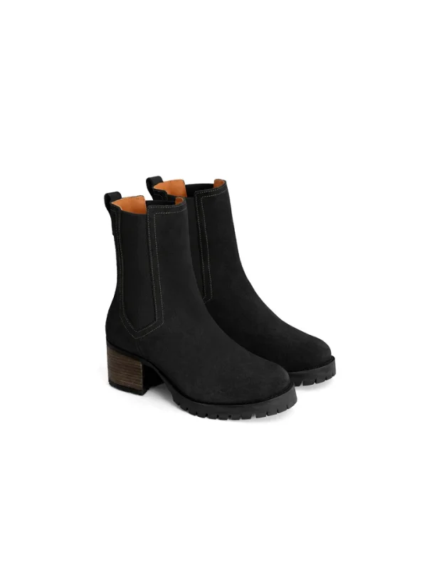 Fairfax and Favor Heeled Boudica - Black