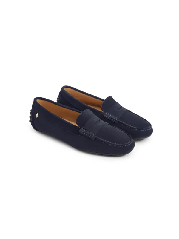 Fairfax & Favor Hemsby Driver Shoe- Navy