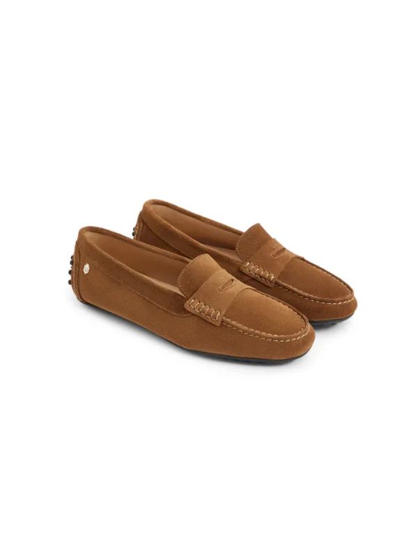 Fairfax & Favor Hemsby Driver Shoe- Tan