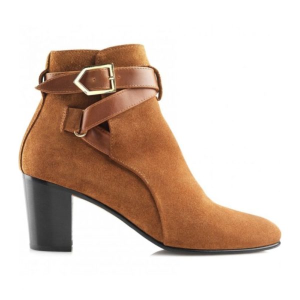 FairFax & Favor Kensington suede Ankle Boot- Tan