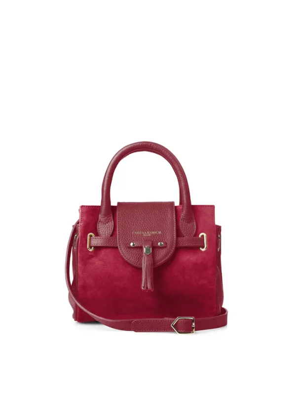 Fairfax and Favor Mini Windsor Bag - Cherry