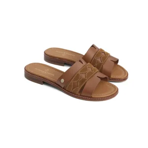 Fairfax and Favor Ohio Tan Mules