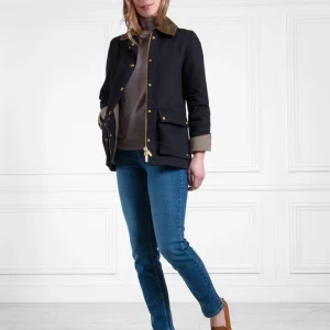 Fairfax & Favor Olivia Waxed Jacket - Indigo