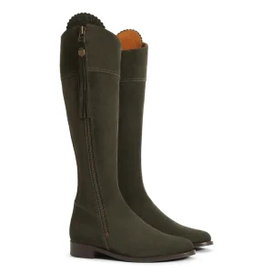 Fairfax & Favor Regina Boots - Moss Green Regular Fit
