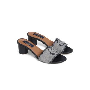 Fairfax and Favor Richmond Suede Mule - Denim
