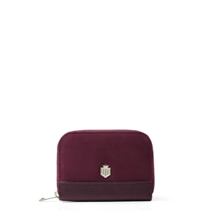 Fairfax & Favor Salisbury coin Purse - Elderberry