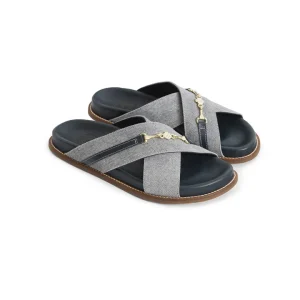 Fairfax and Favor Southwold sandals - Denim