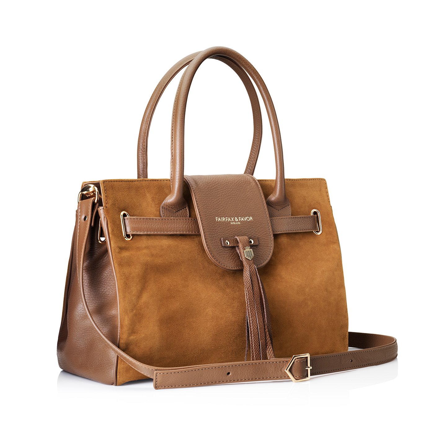 Fairfax and Favor Windsor Handbag – Tan | High Flyers