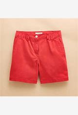 Joules Ladies Chino Red Shorts