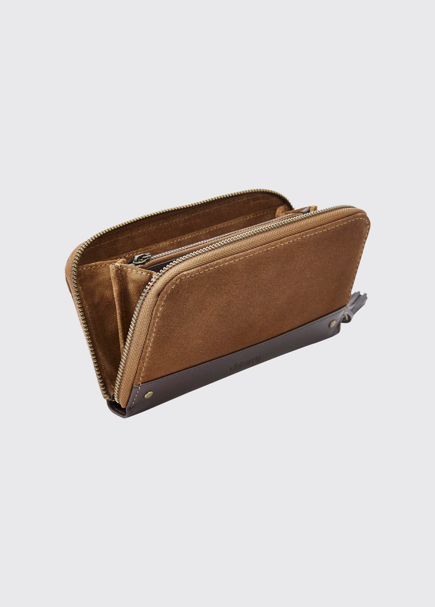 Dubarry Northbrook Ladies Suede Purse - Camel