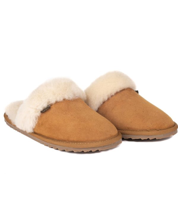 LeChameau Mule Maison Ladies Slippers - Tan