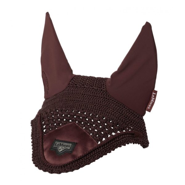 LeMieux Loire Satin Fly Hood- Rioja