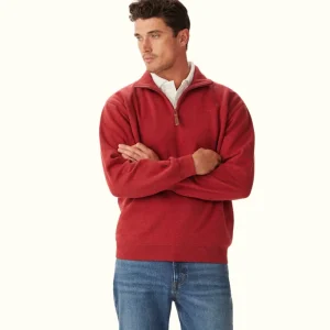 R.M.Williams Mulyungarie fleece -Red Marl
