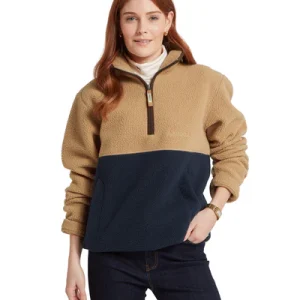 Schoffel Unisex Berkeley Retro Quarter Zip Fleece