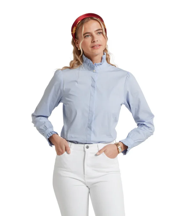 Schoffel Fakenham Shirt- Pale Blue